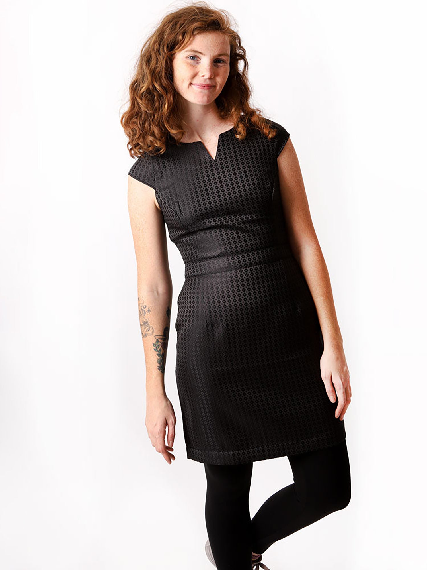 Womens | Millicent Prism Dress | Black