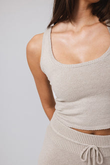 Boucle Scoop Neck Tank Tank IVL April 