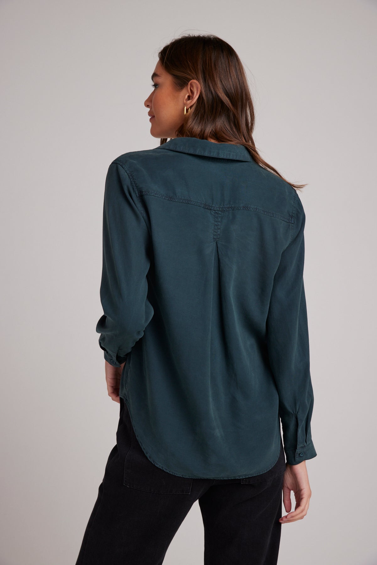 Classic Button Down - Jade Night