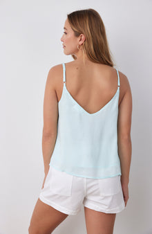 V|Neck Cami | Morning Mist