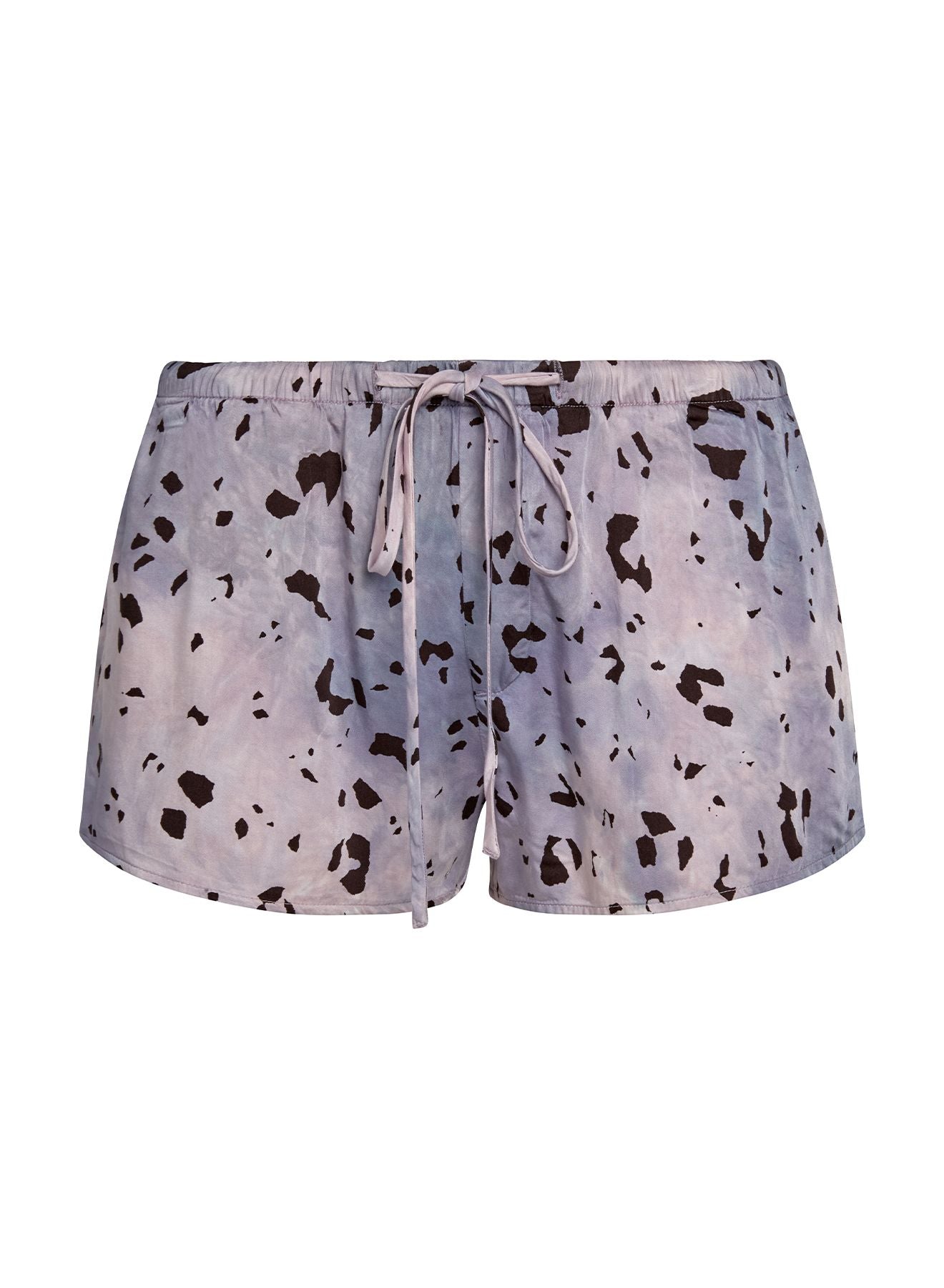 Flowy Short | Tie Dye Leopard