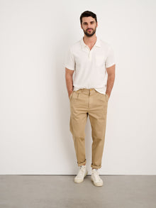Men | The Standard Pleated Pant | Chino Vintage Khaki