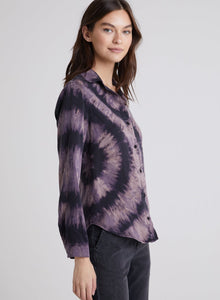 Abbot Button Down Shirt | Circle Tie Dye