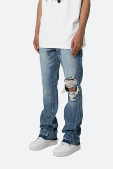 B455 Flare Denim | Blue