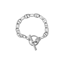Gold Chunky Anchor Link Toggle Bracelet - Adina's Jewels