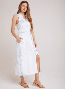 Sleeveless Midi Dress | Cloud Wash