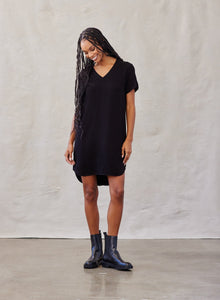 V Neck Dress | Vintage Black