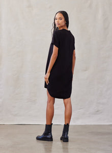 V Neck Dress | Vintage Black