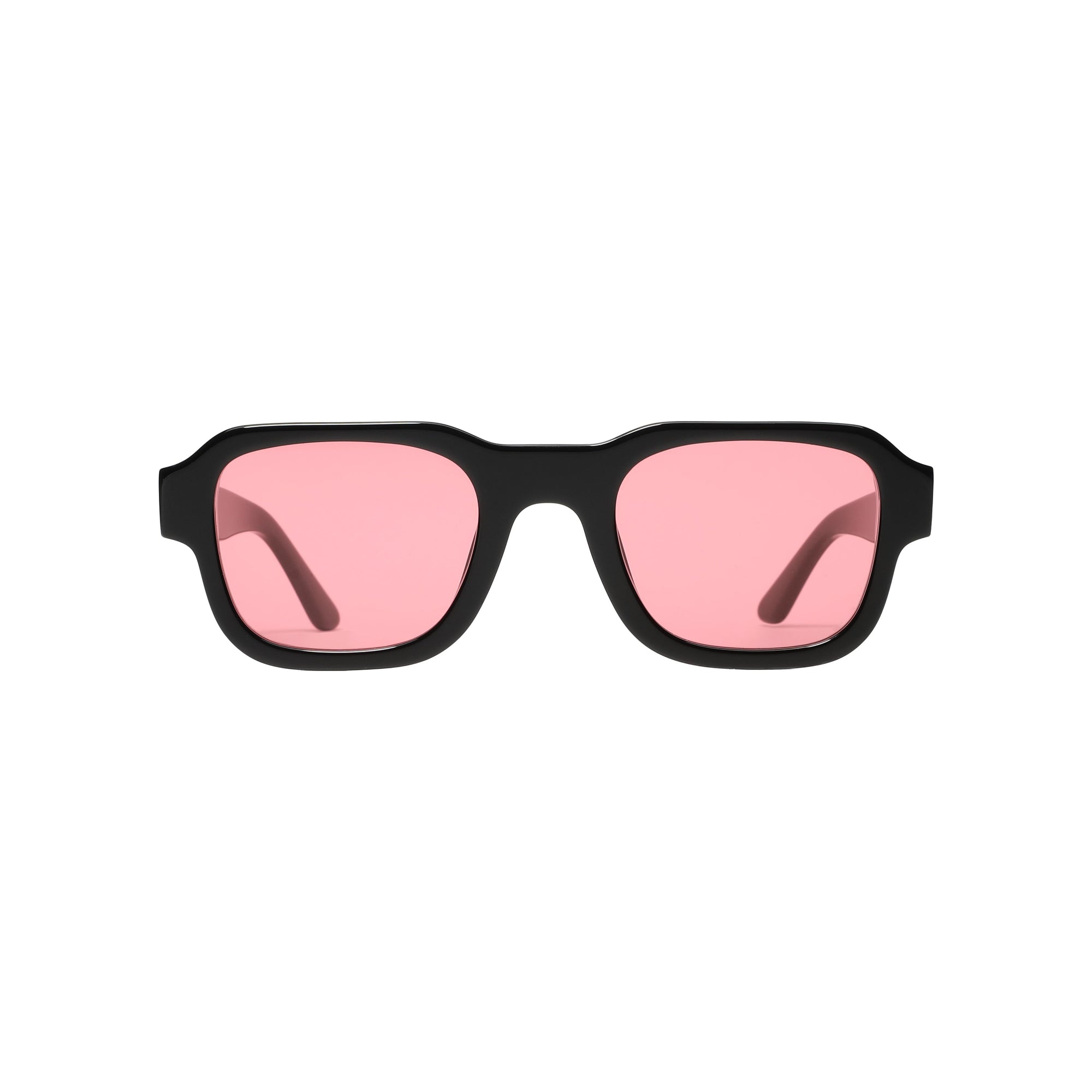 Reverb | Black | Pink Lenses