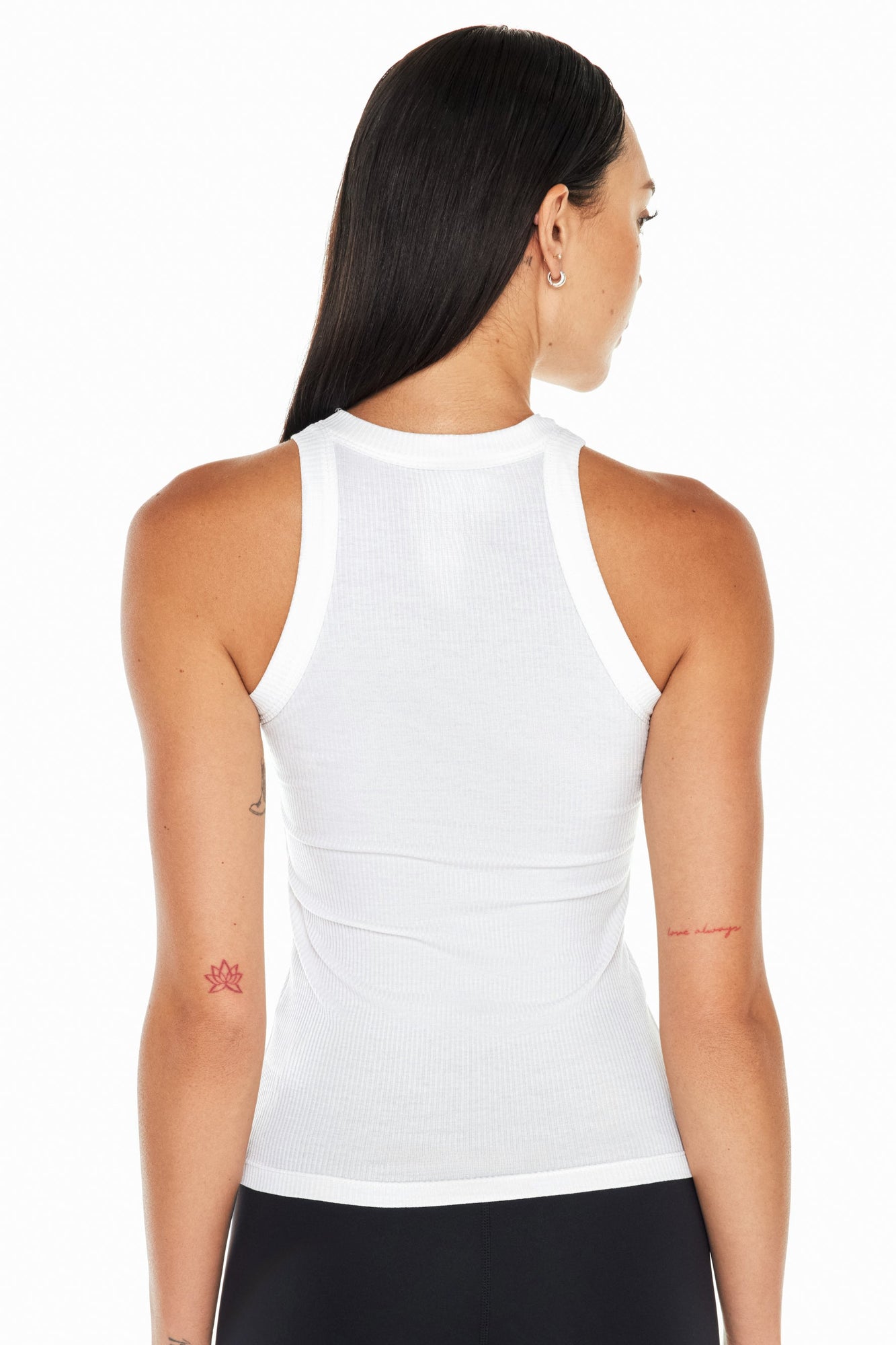 Wesley | Rivington Ribbed Tank | White