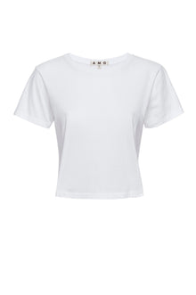 AMO Babe Tee in White