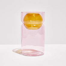 BALANCE VASE - PINK + AMBER - Fazeek Home Decor Vases