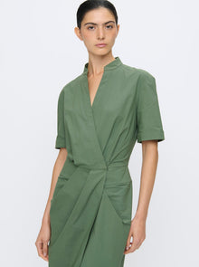 Bali Wrap Dress | Military