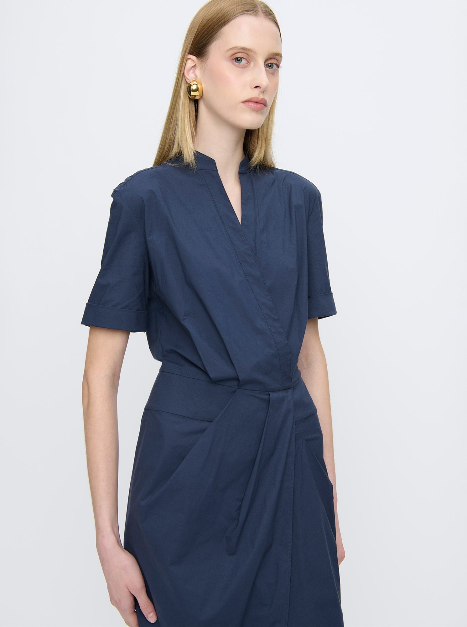 Bali Wrap Dress | Navy