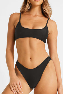 Women | Scoop Neck Top | Bermuda Black