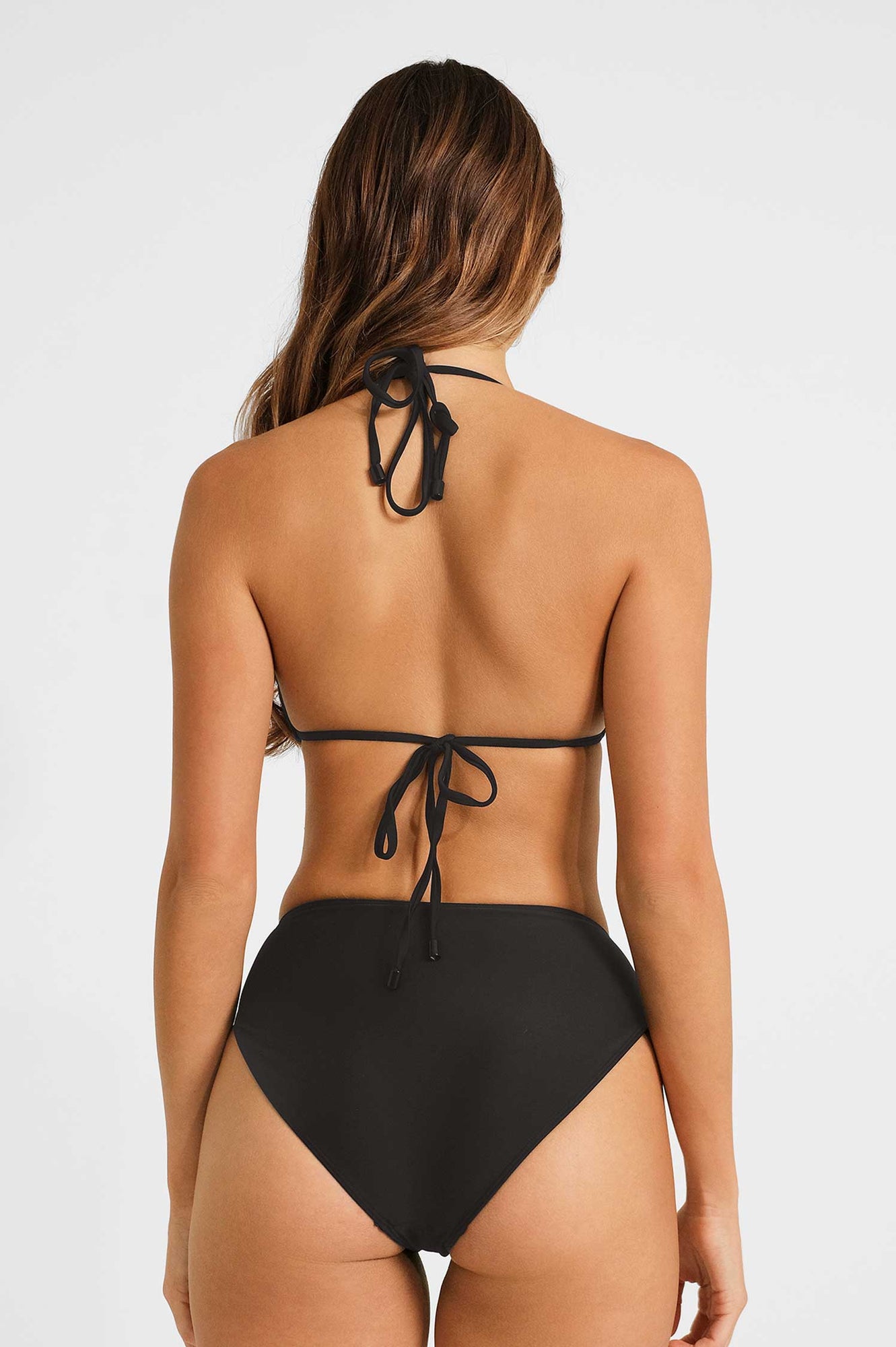 Women | Triangle Top | Bermuda Black