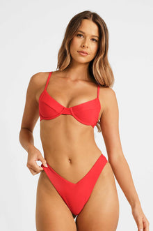 Women | Underwire Top | Shanghai Red