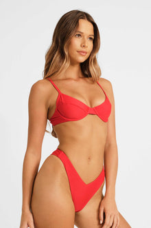 Women | Underwire Top | Shanghai Red