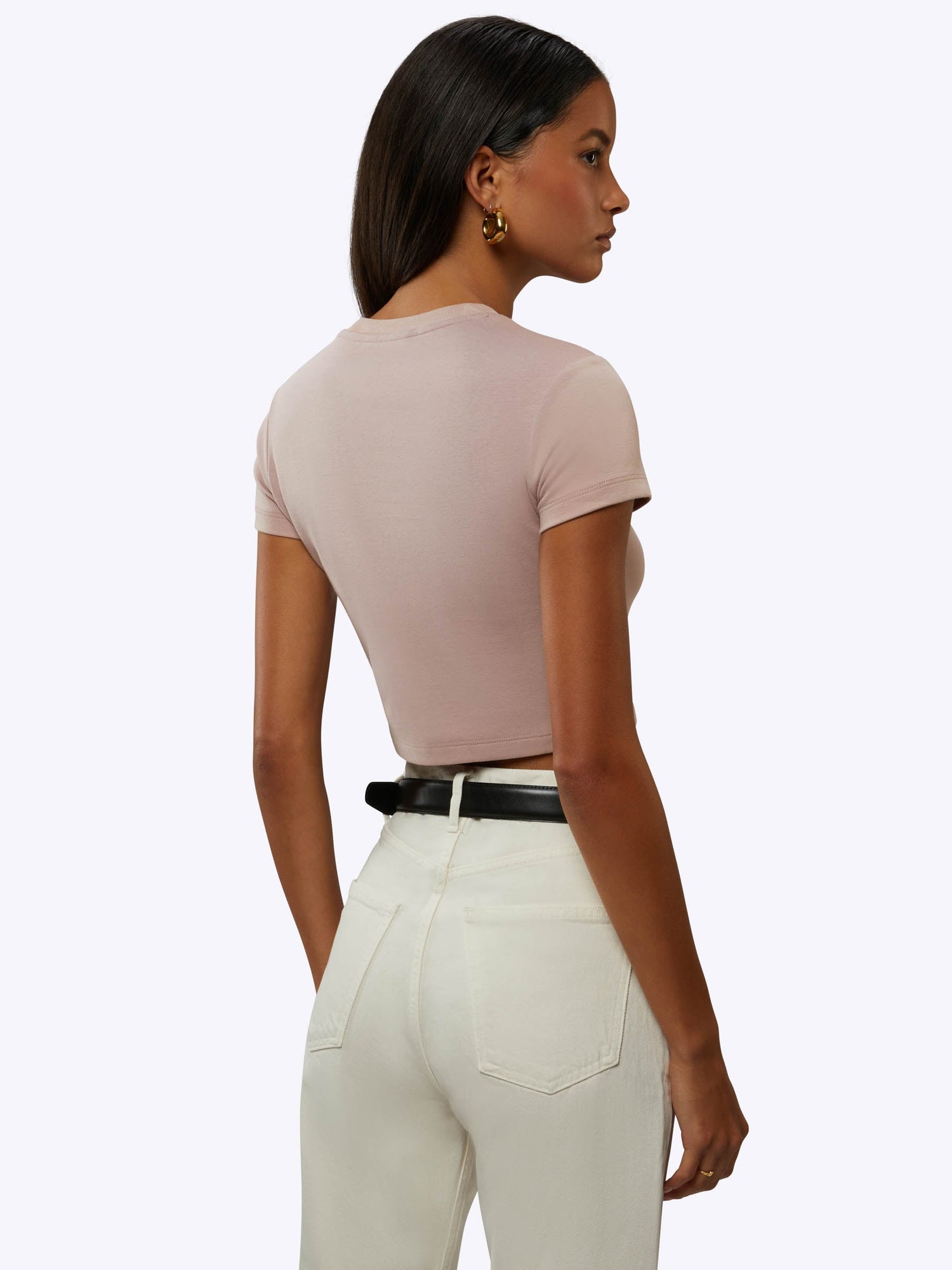 Womens | Tomboy Cropped Tee | Ballet