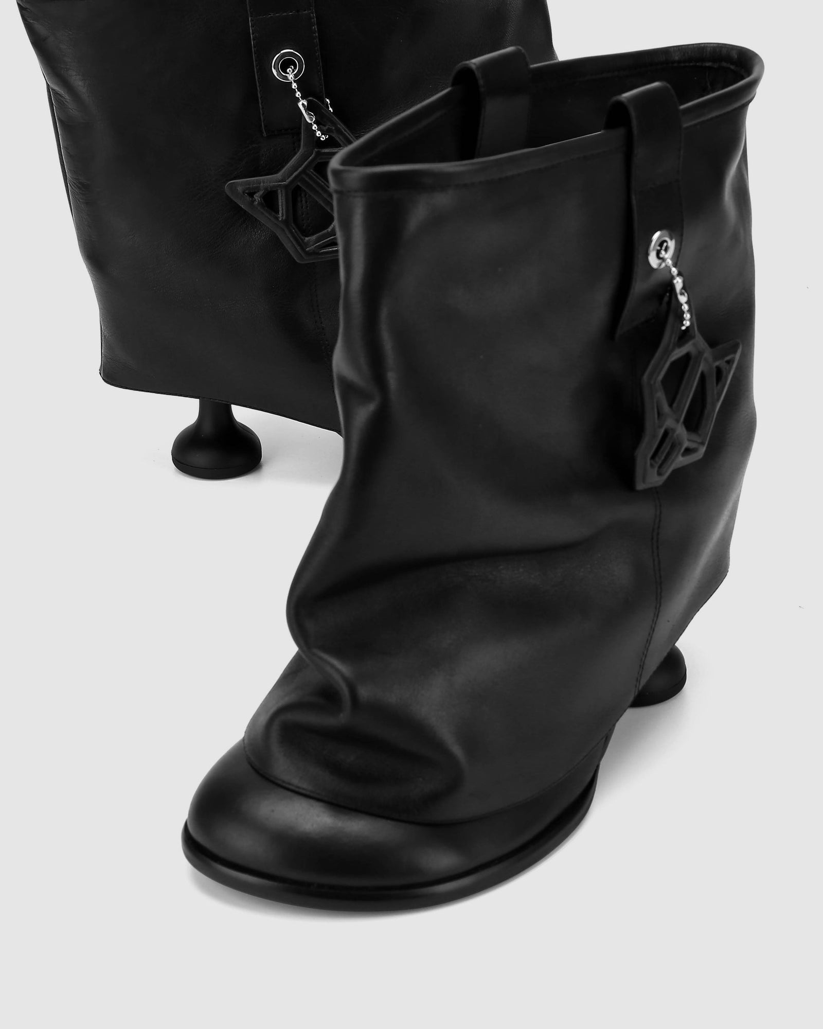 Womens | Bam Leather Boot | Black