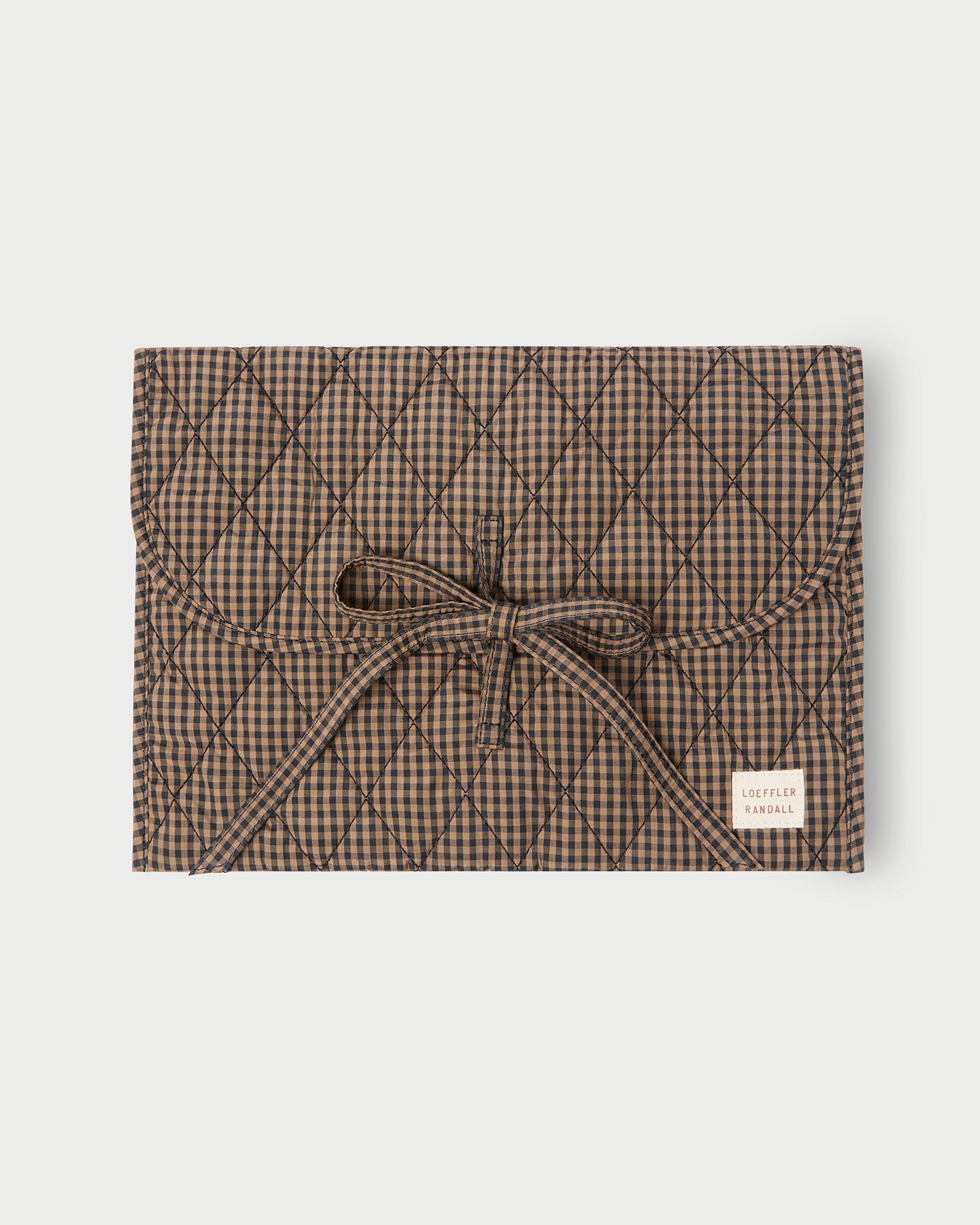 Color: Brown/Black Check