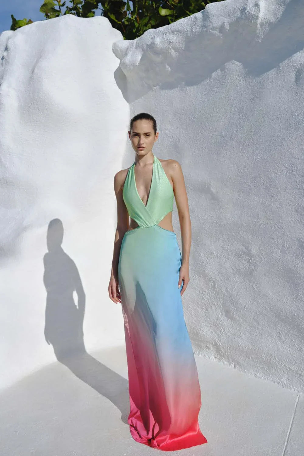 Rafia Maxi Dress | Tauro