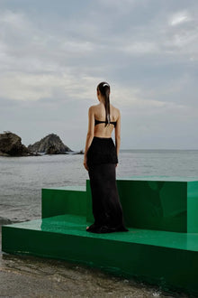 Dua Maxi Dress | Coal