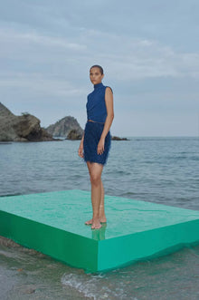 Rayna Mini Skirt | Peacock