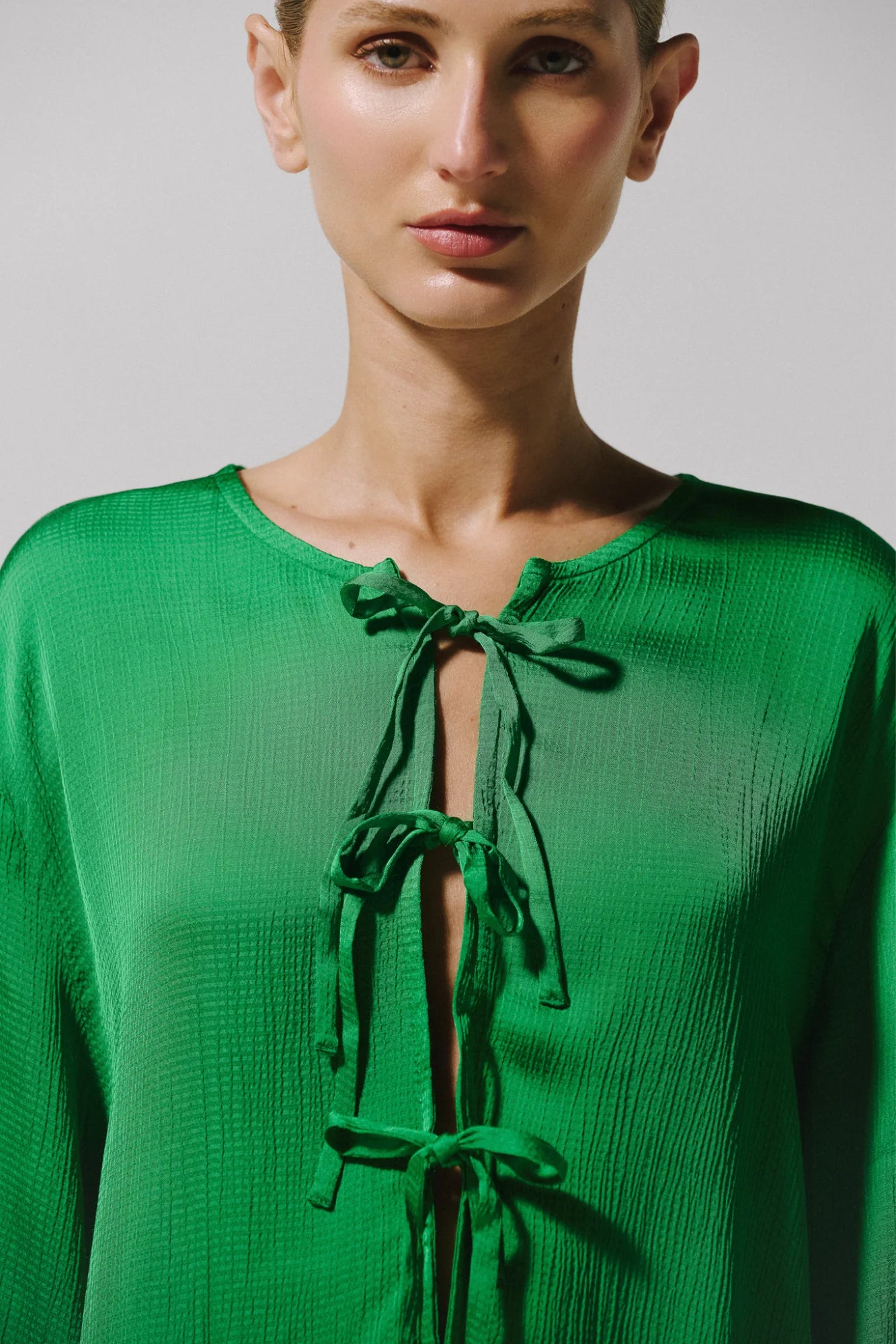 Parma Blouse | Emerald Green