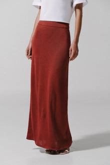 Mamu Maxi Skirt | Clay