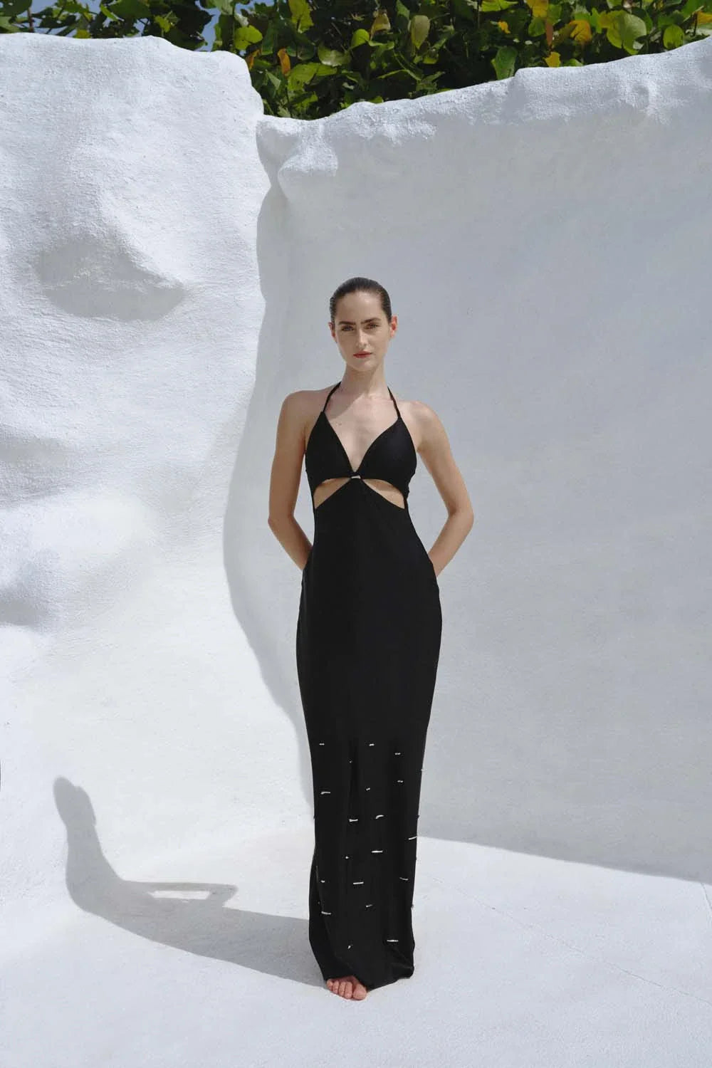 Noche Maxi Dress | Black