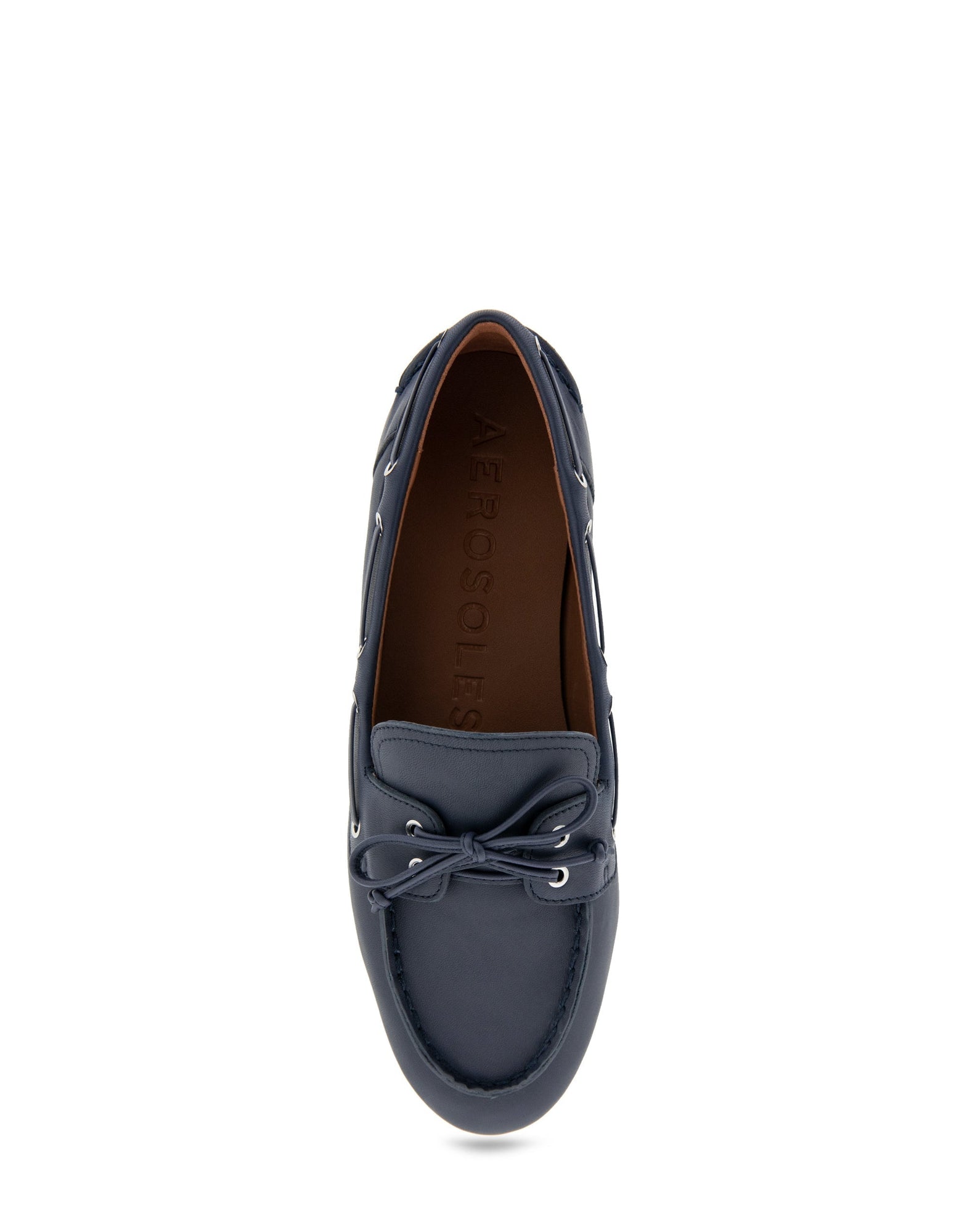 Barita Loafers | Navy Leather