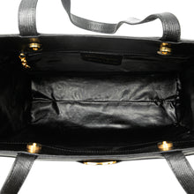 Ferragamo | Pre-Owned Vara Embossed Leather Tote | Black
