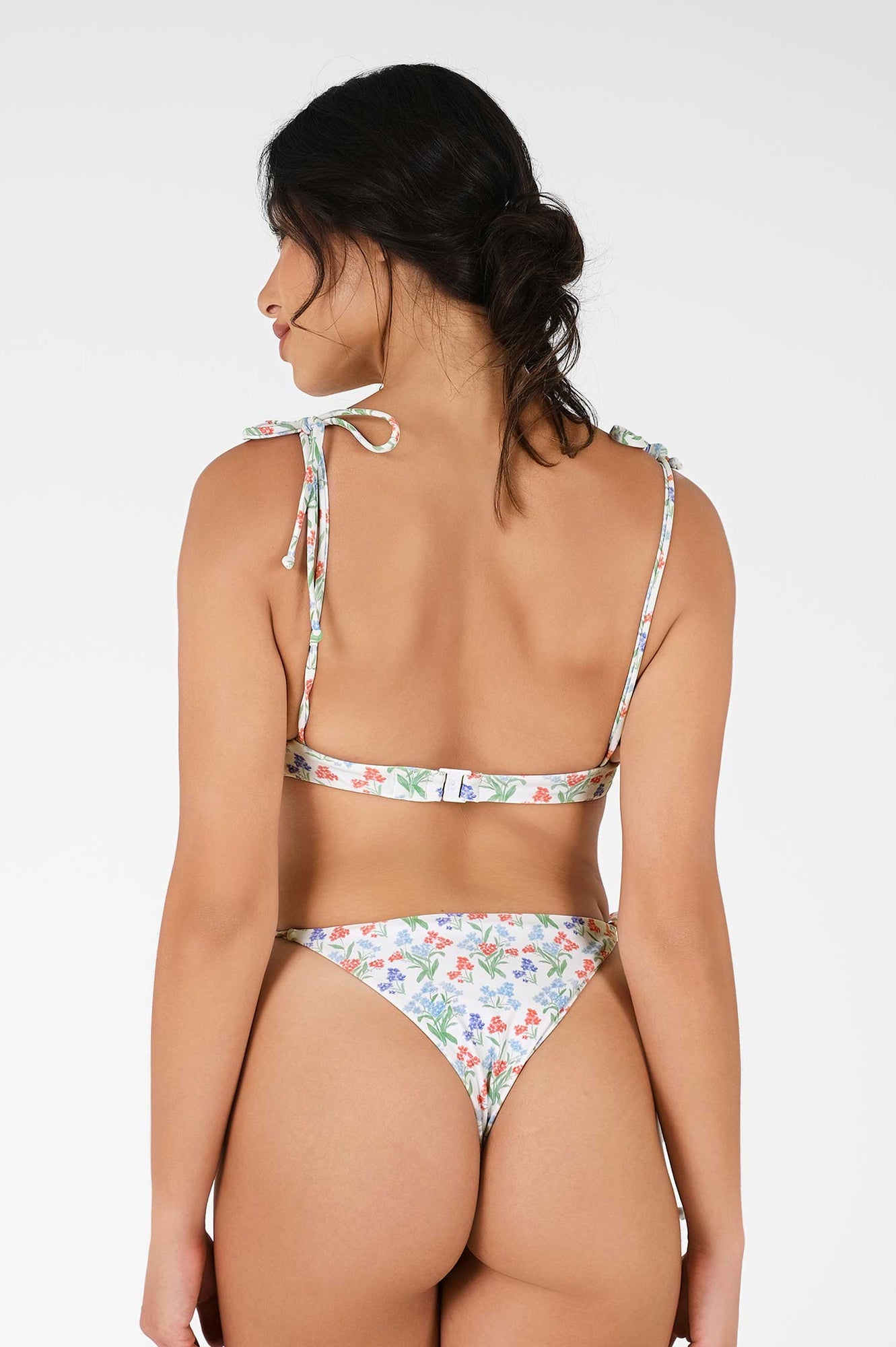 Women | Dana Side-Ties Cheeky Bottoms | Forget Me Not