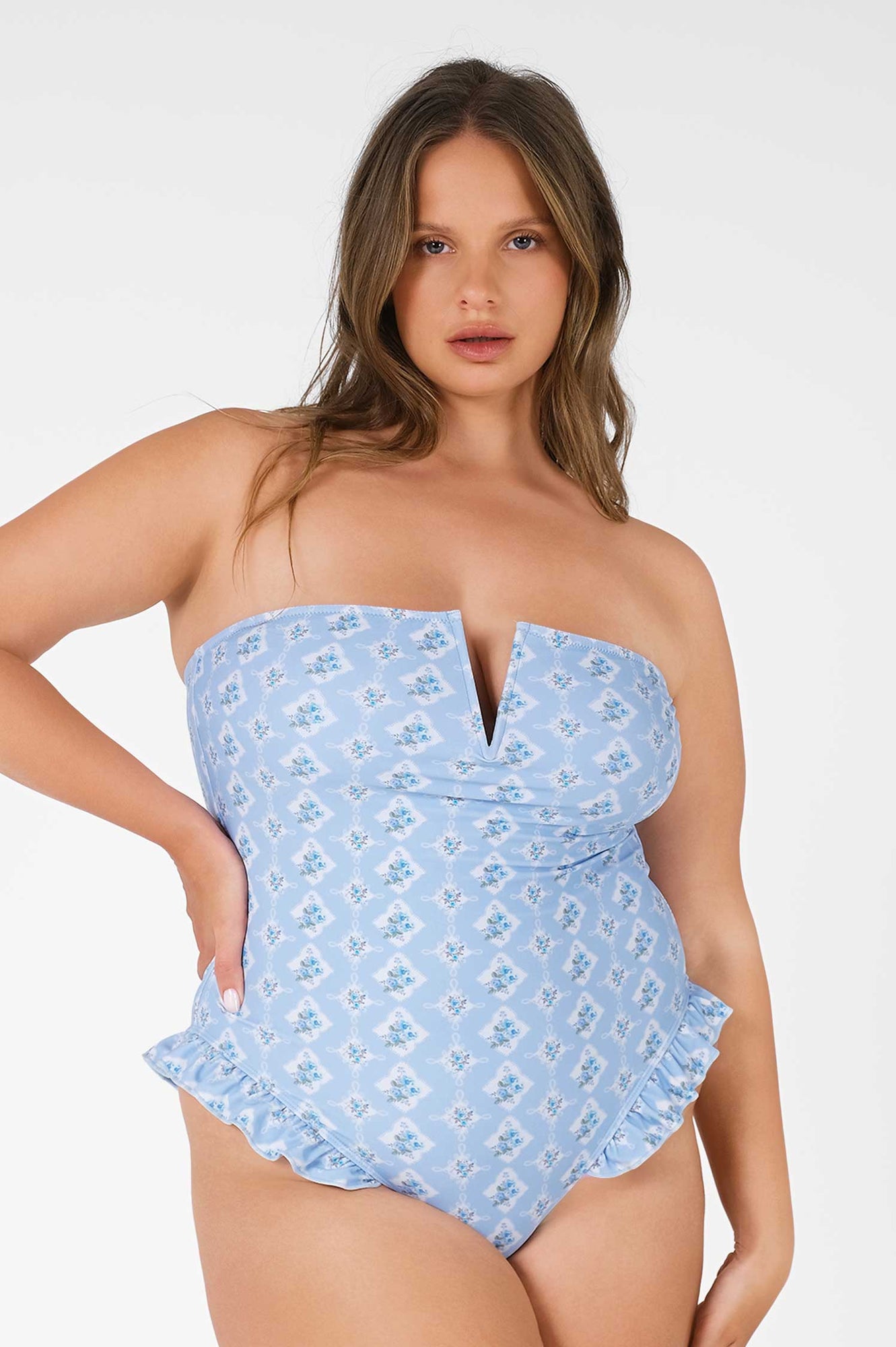 Women | Lily Ruffled One Piece | Hamptons