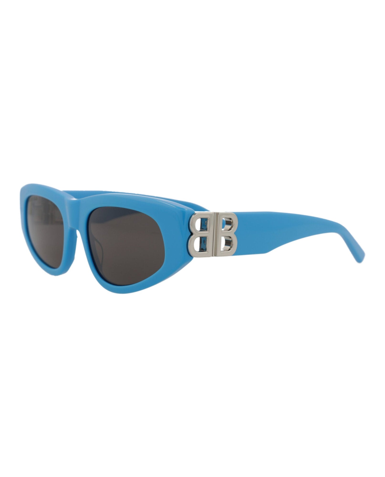 Balenciaga Cat Eye Acetate Sunglasses | Blue