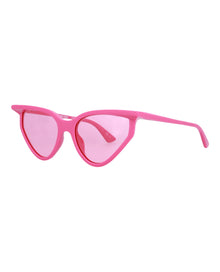 Balenciaga Cat Eye Injection Sunglasses | Fuchsia