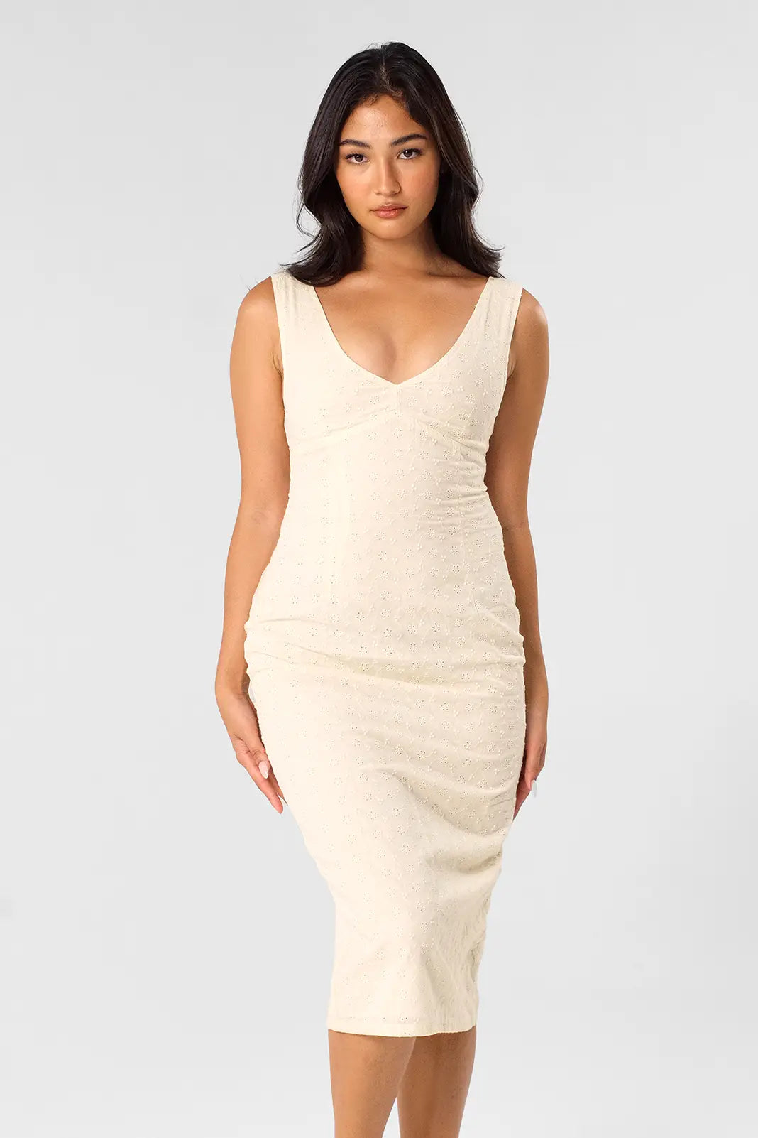 Women | Ivy Midi Dress | Cornelia Eyelet