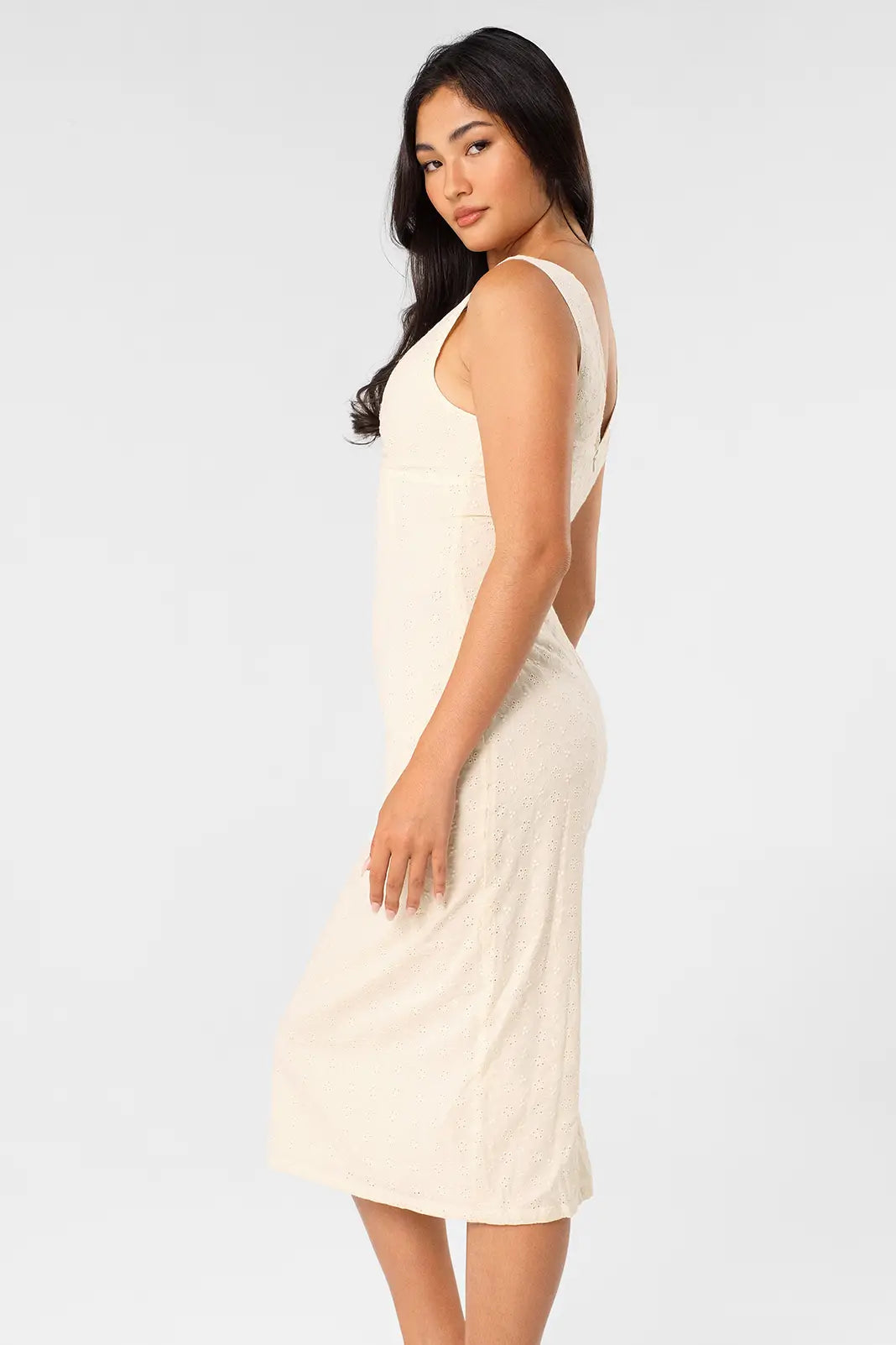 Women | Ivy Midi Dress | Cornelia Eyelet