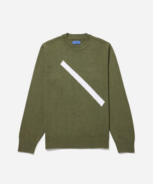 Army Green | Greg Slash Sweater