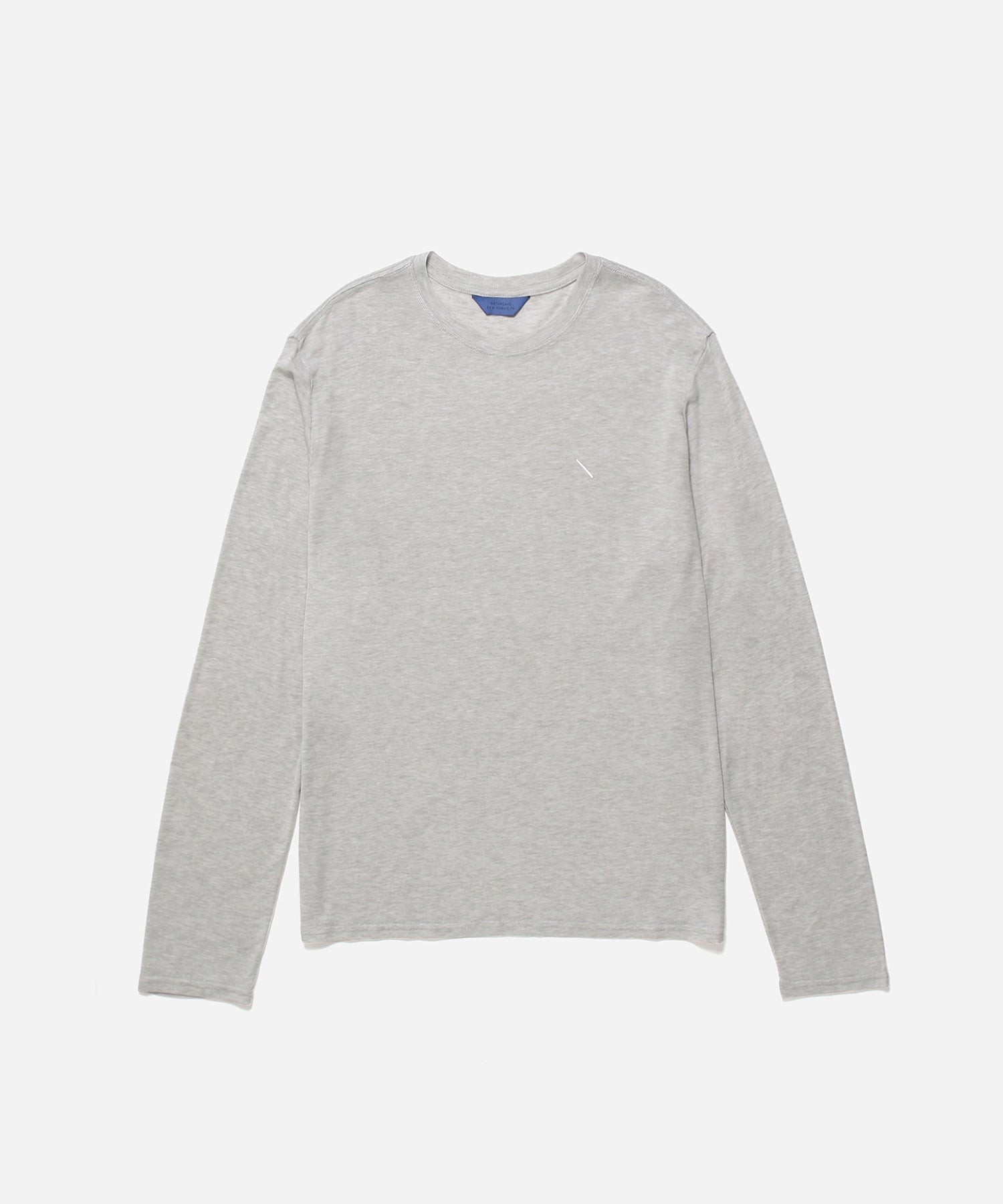 Mens | Merino Jersey Standard LS Tee | Heather