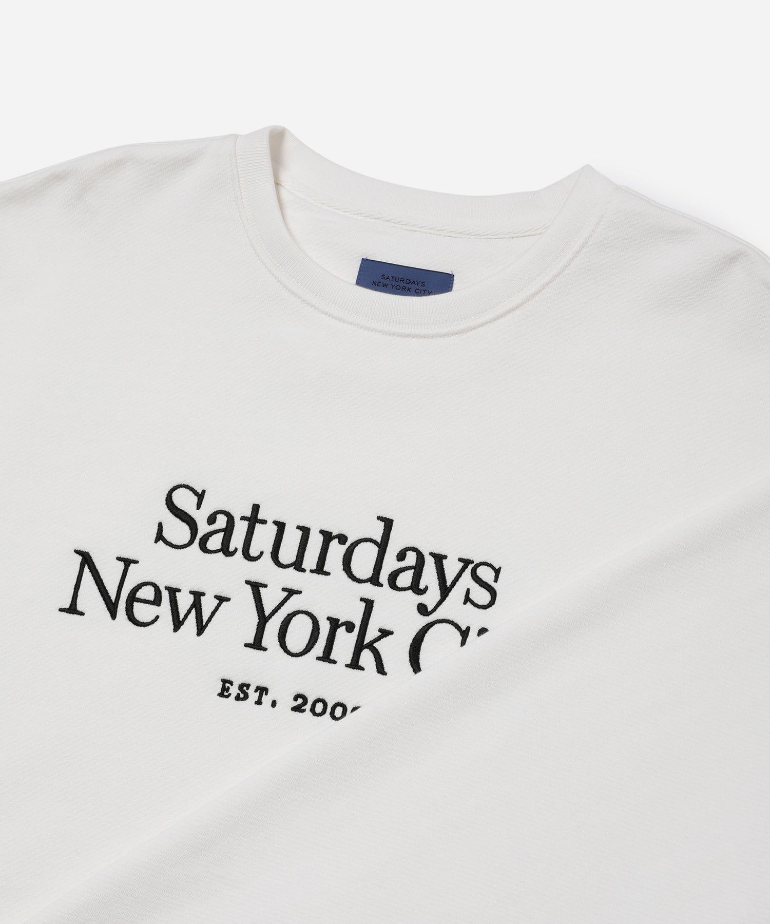 Mens | Bowery Miller Standard Crew | Ivory