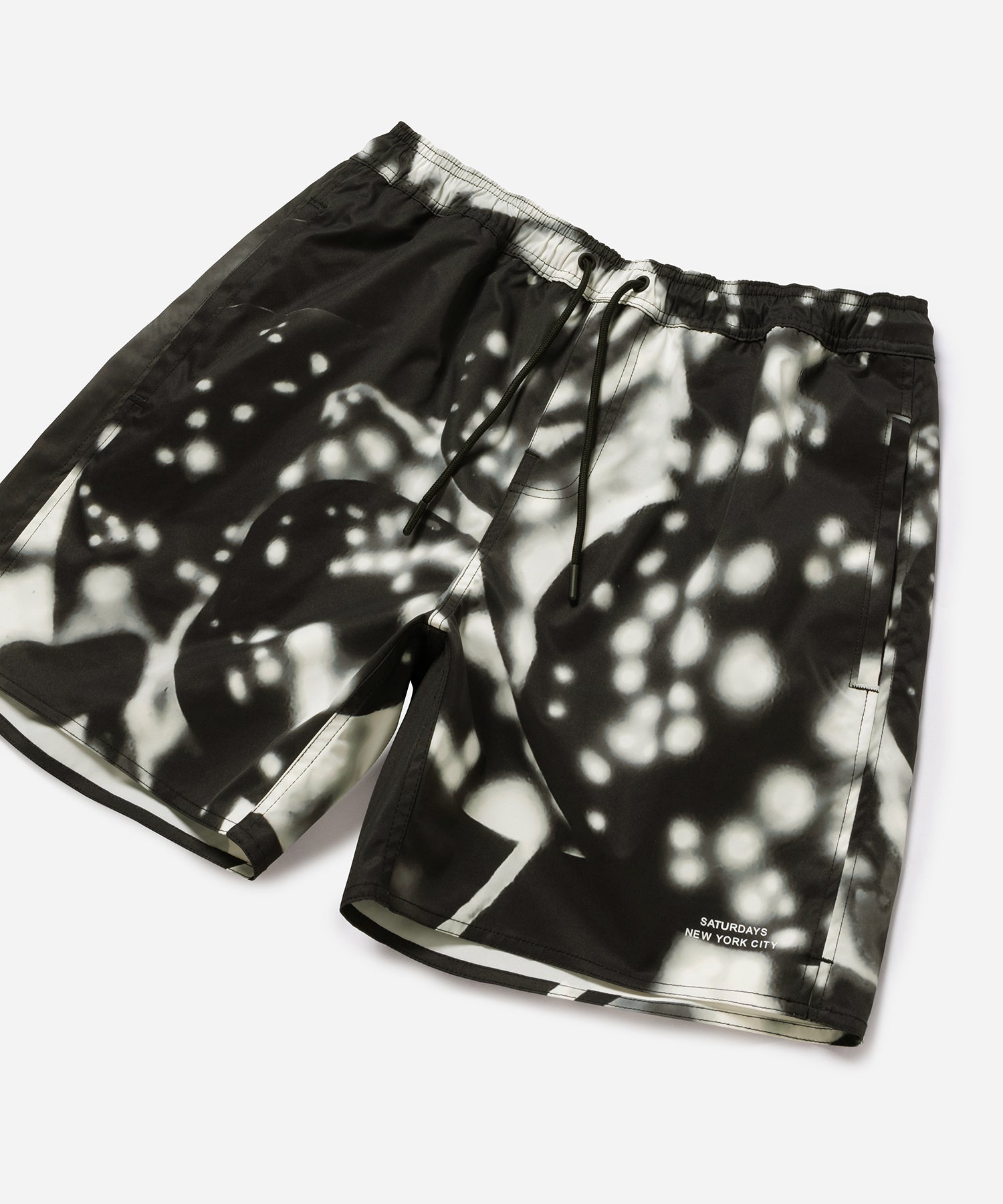 Black | Timothy Dossy Swim Short