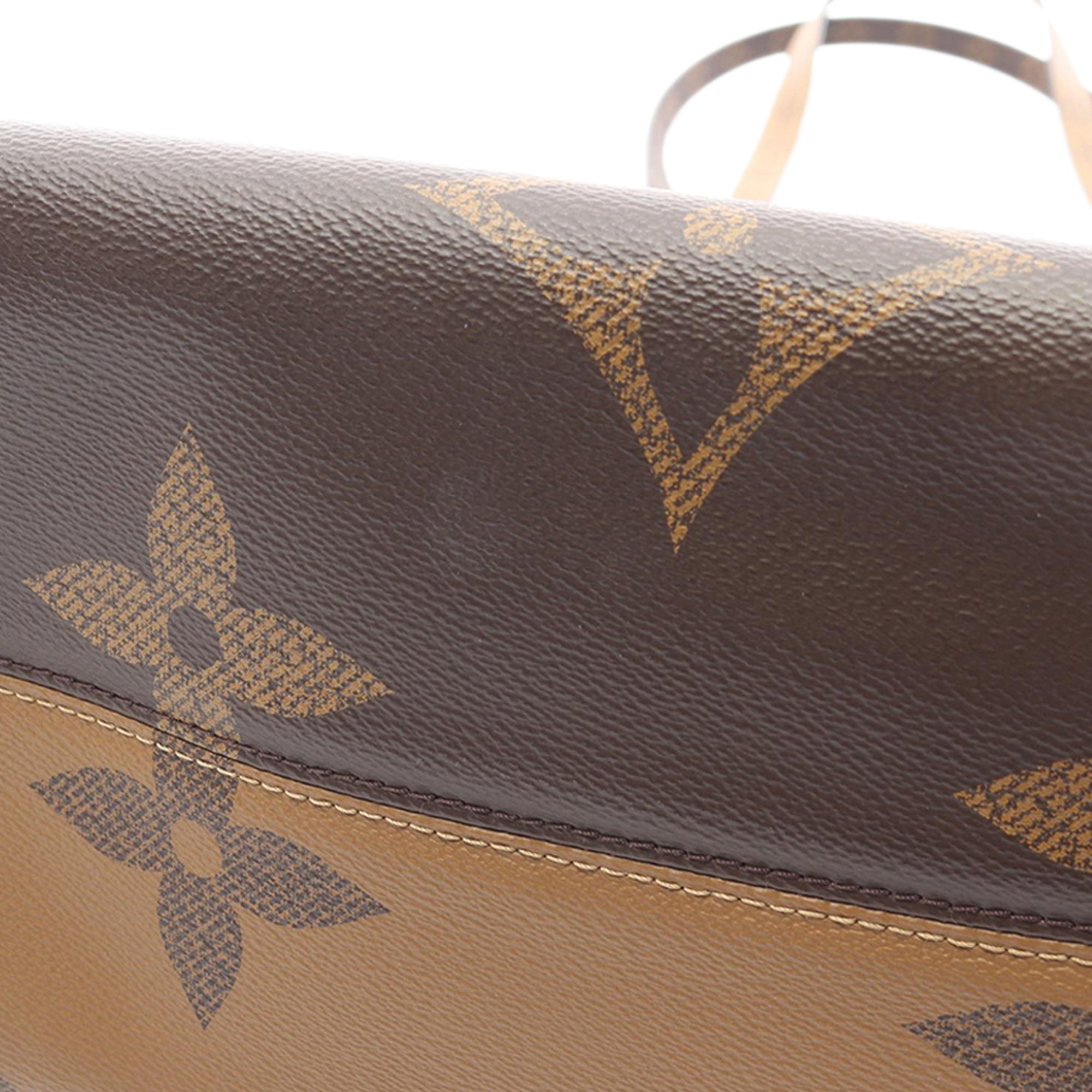 Louis Vuitton | Pre-Owned Monogram Reverse Giant OnTheGo GM - I | Brown