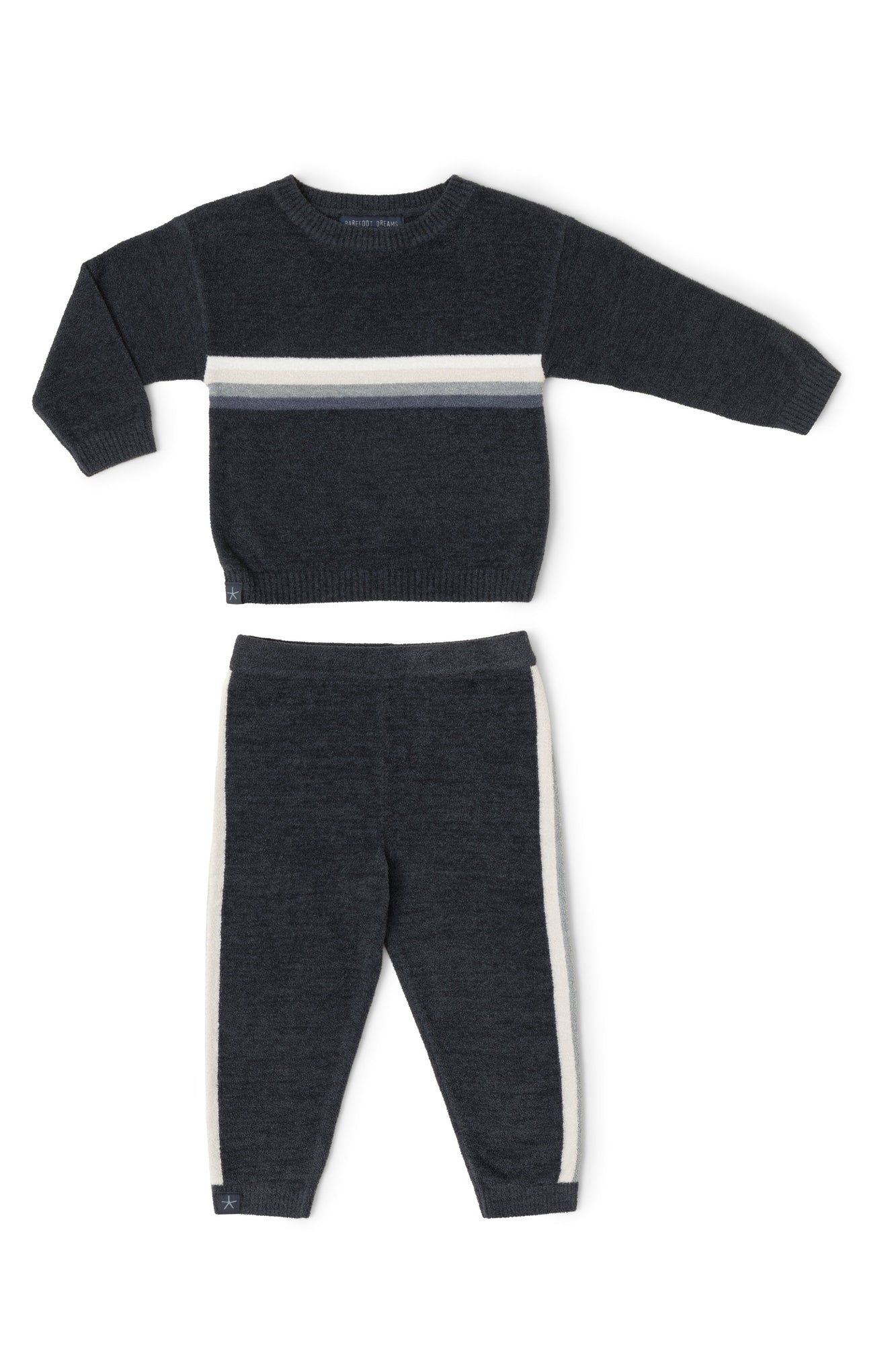 Kids | CozyChic Ultra Lite Multi Stripe Set | Indigo Multi
