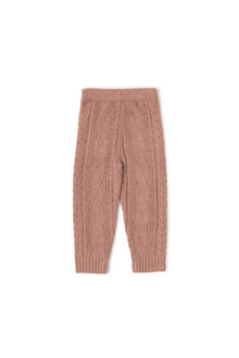 Kids | CozyChic Lite Toddler Cable Pant | Terra
