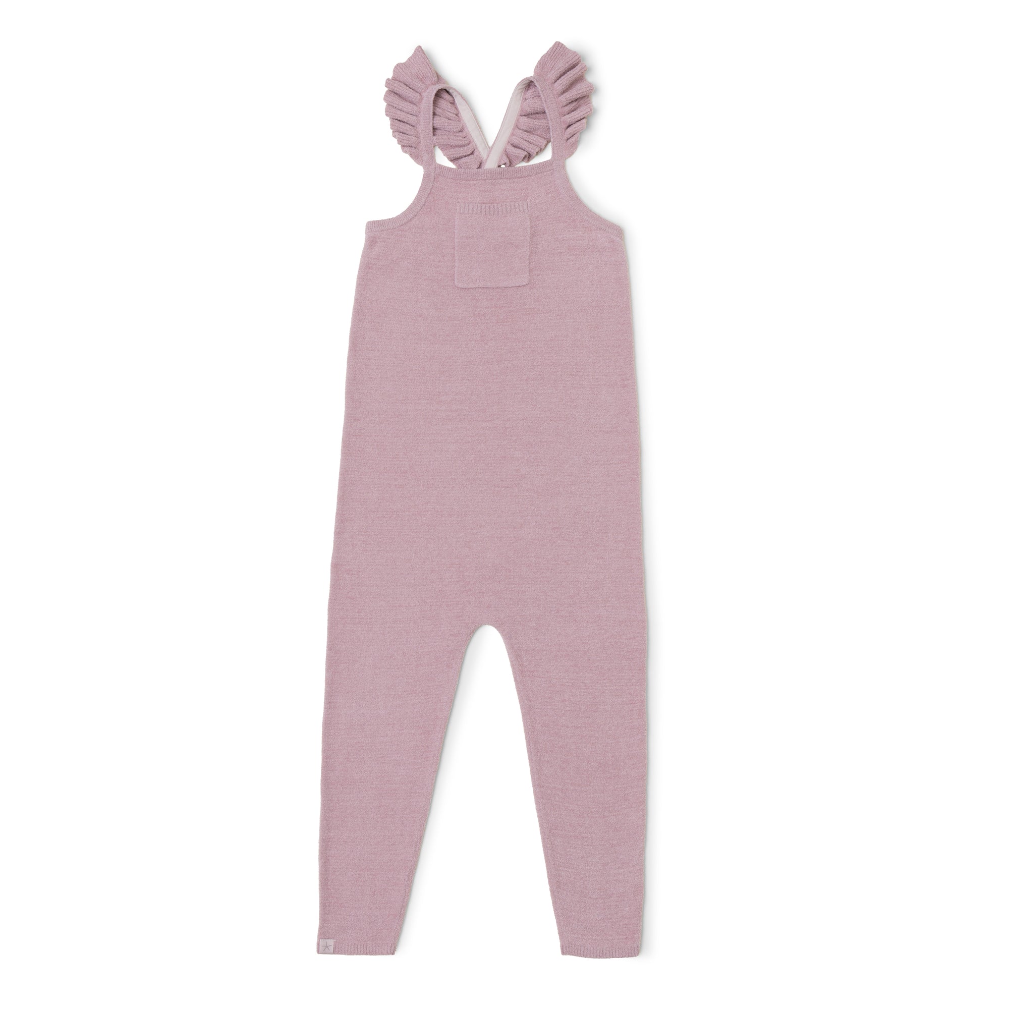 Cozychic Ultra Lite Toddler Ruffle Onesie | Teaberry