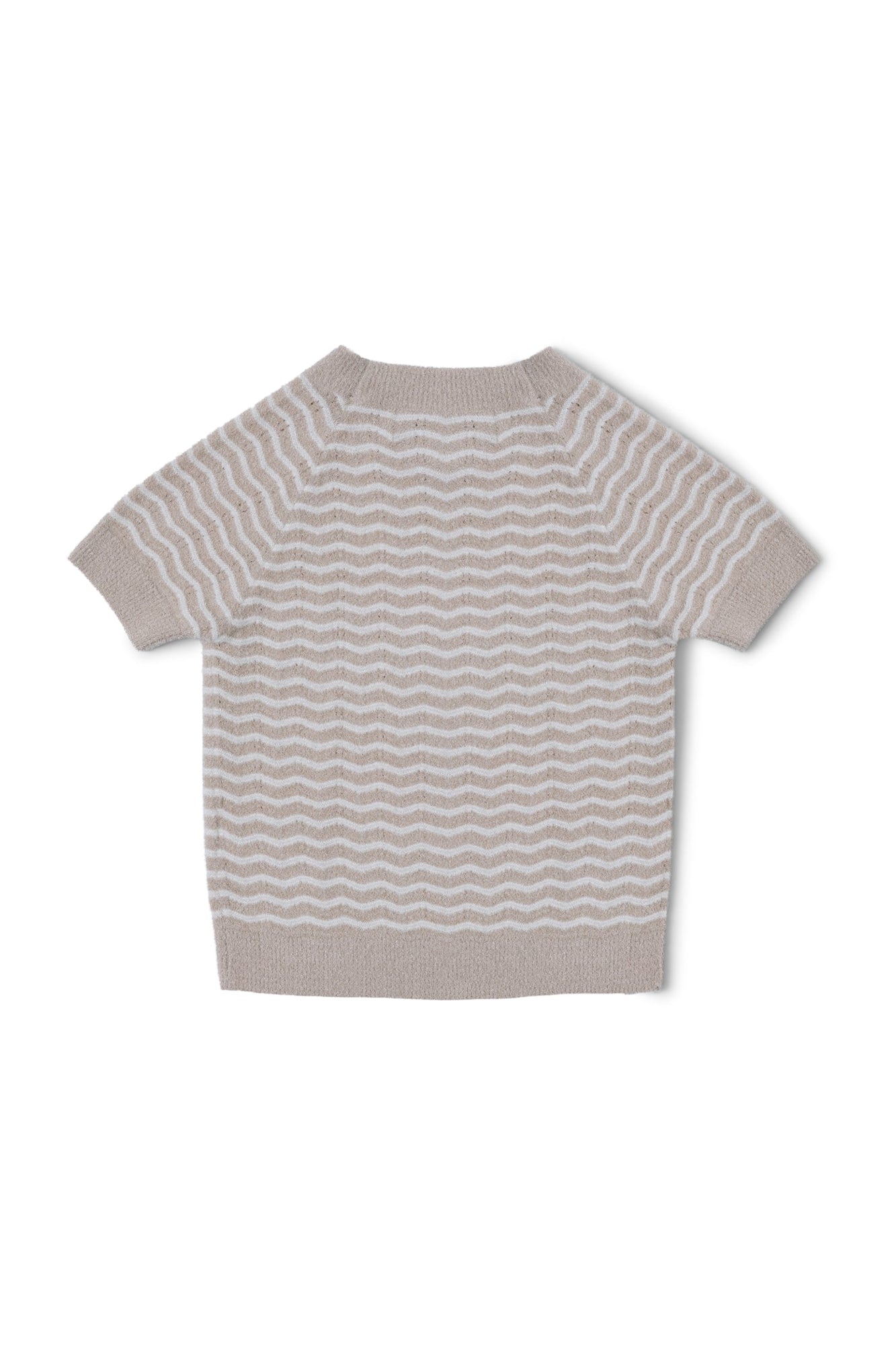 Toddlers | Cozychic Ultra Lite Wavy Raglan Tee | Marine/Pearl