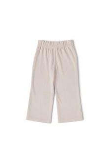 Kids | LuxeChic Paperbag Pant | Stone