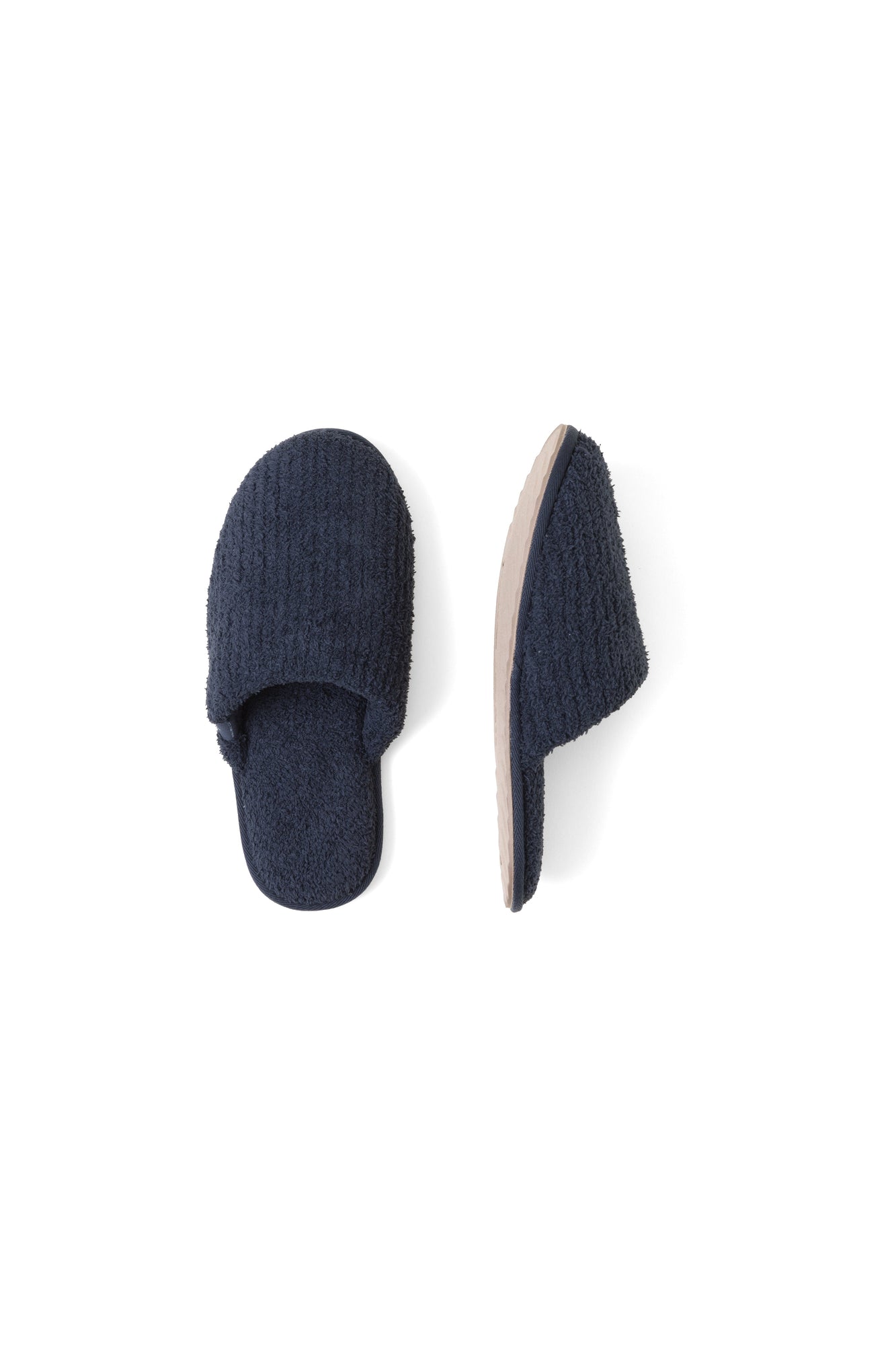 Mens | CozyChic Ribbed Slipper | Indigo